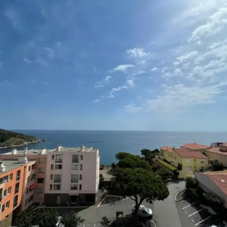 Appartement T3 à Banyuls-sur-Mer, loggia, parking sécurisé – FR-1-309-62