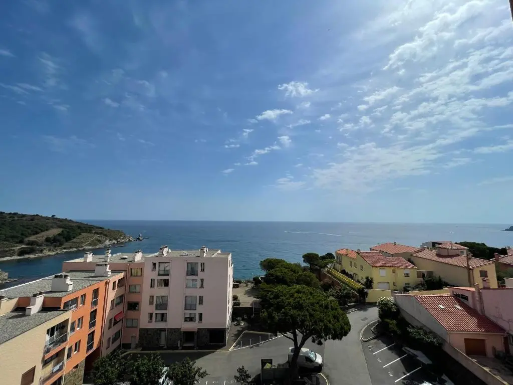 Appartement T3 à Banyuls-sur-Mer, loggia, parking sécurisé – FR-1-309-62