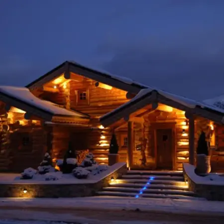 Chalet de luxe « Lodge des Sens » – Jacuzzi & Sauna – 12 pers