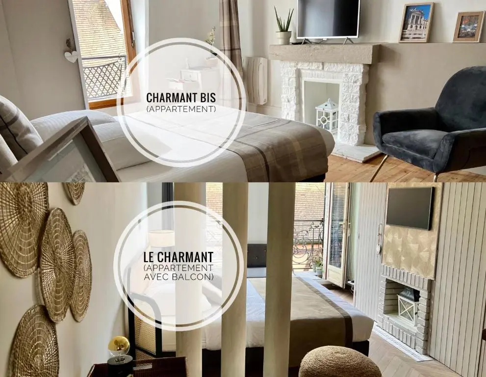 Centre historique Dijon « Le Charmant » et « Le Charmant Bis »