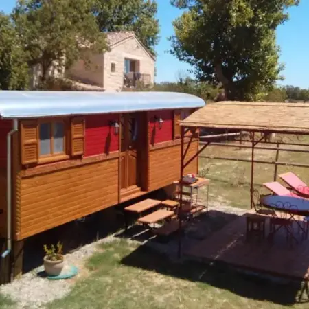 La Nanou&rsquo;che (roulotte en Camargue)