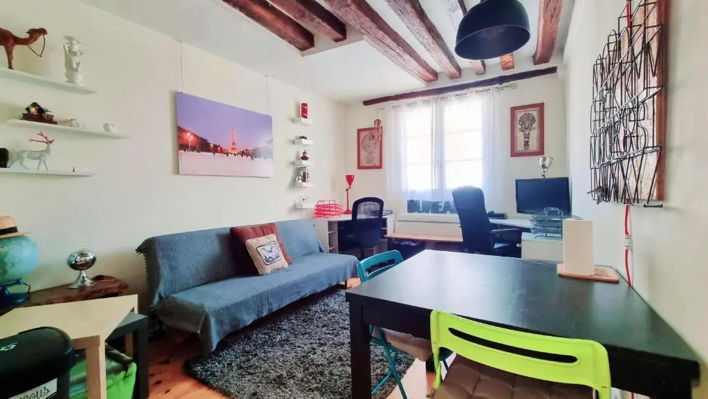 Cozy apartment Central Paris Le Marais with 1 separate Bed room